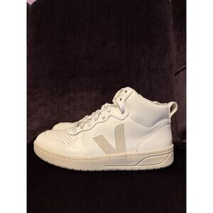 Veja Nova Women’s High Top Sneakers White/Cream US Size 8 Made In Brazil